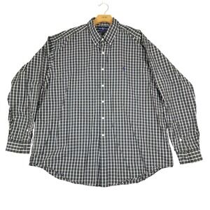Ralph Lauren Blake Plaid Long Sleeve Button Down Shirt Men's‎ XXL Cotton